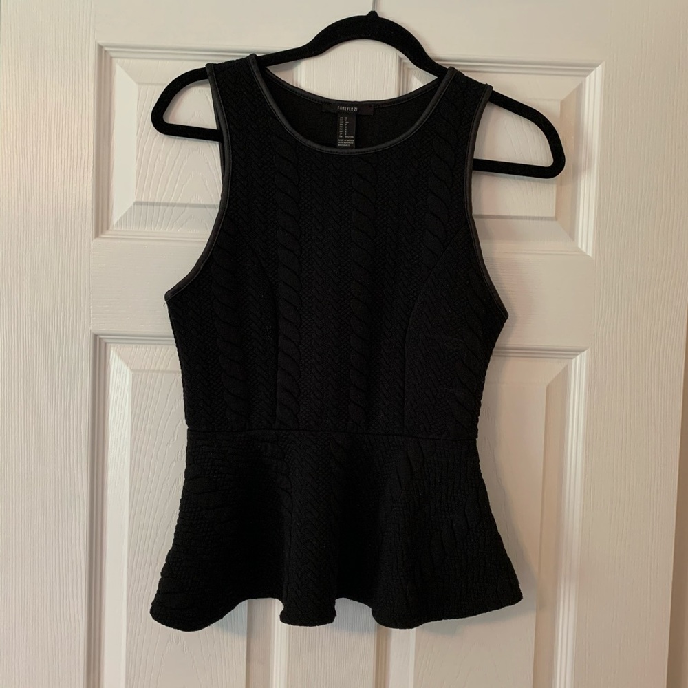 Peplum top